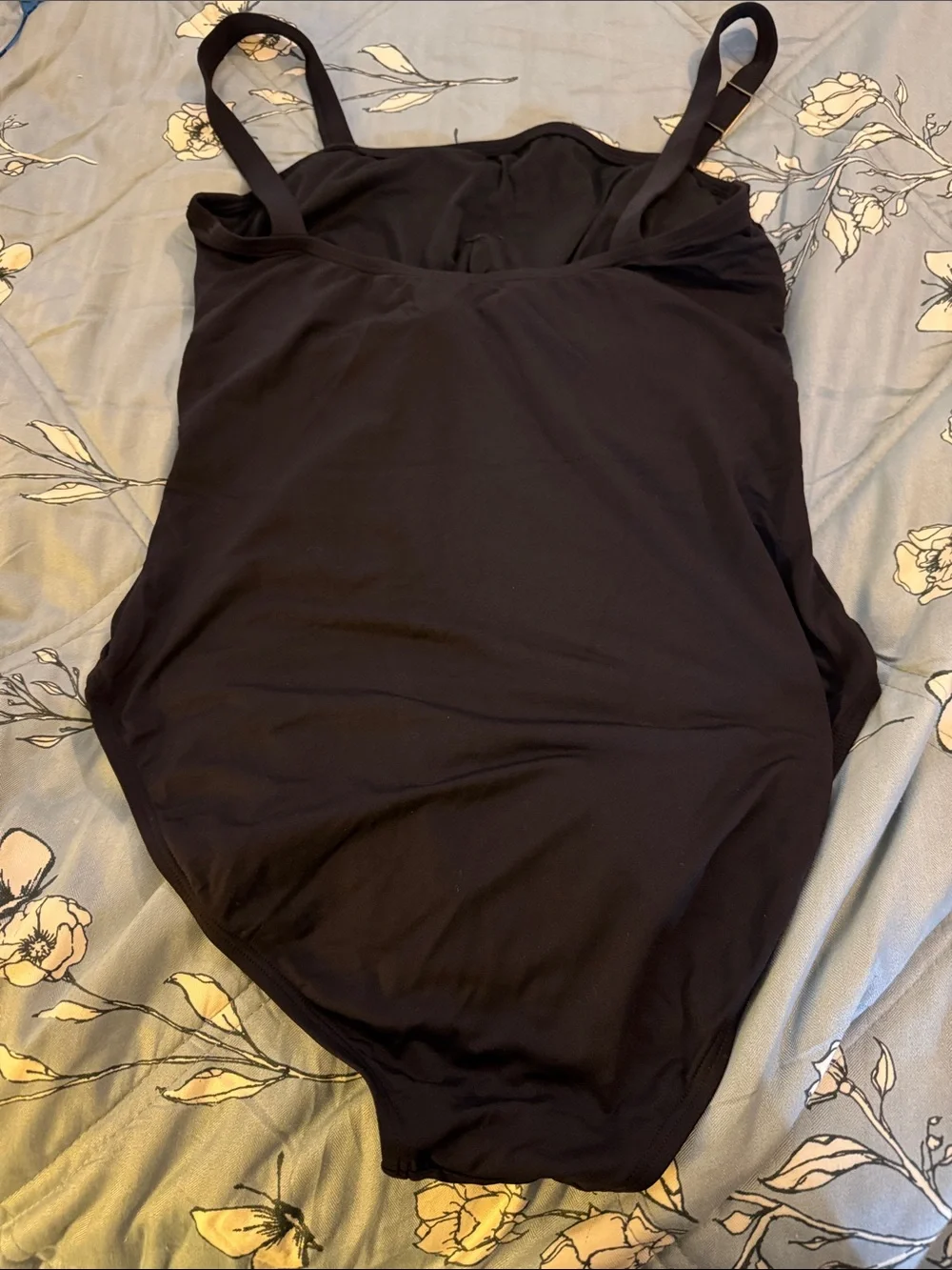Michael Kors Black One-Piece Swimsuit with Gold Accent